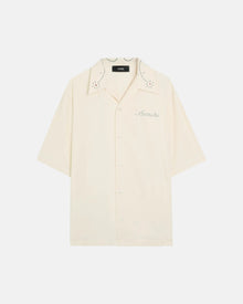 Amiri Stud Camp Shirt Ivory