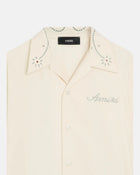 Amiri Stud Camp Shirt Ivory