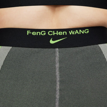 Nike Women x Feng Chen Wang Tights Off Noir/Lt Smoke Grey/Action Green
