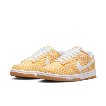 Nike Women Dunk Low Gets Picnic Ready In Yellow Gingham
