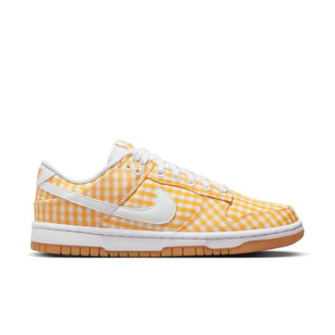 Nike Women Dunk Low Gets Picnic Ready In Yellow Gingham