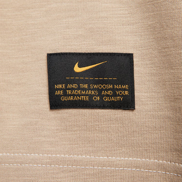 Nike Life Mens Short-Sleeve Knit Top Khaki