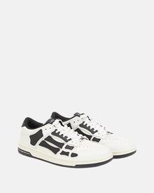 Women Skel Top Low White Black