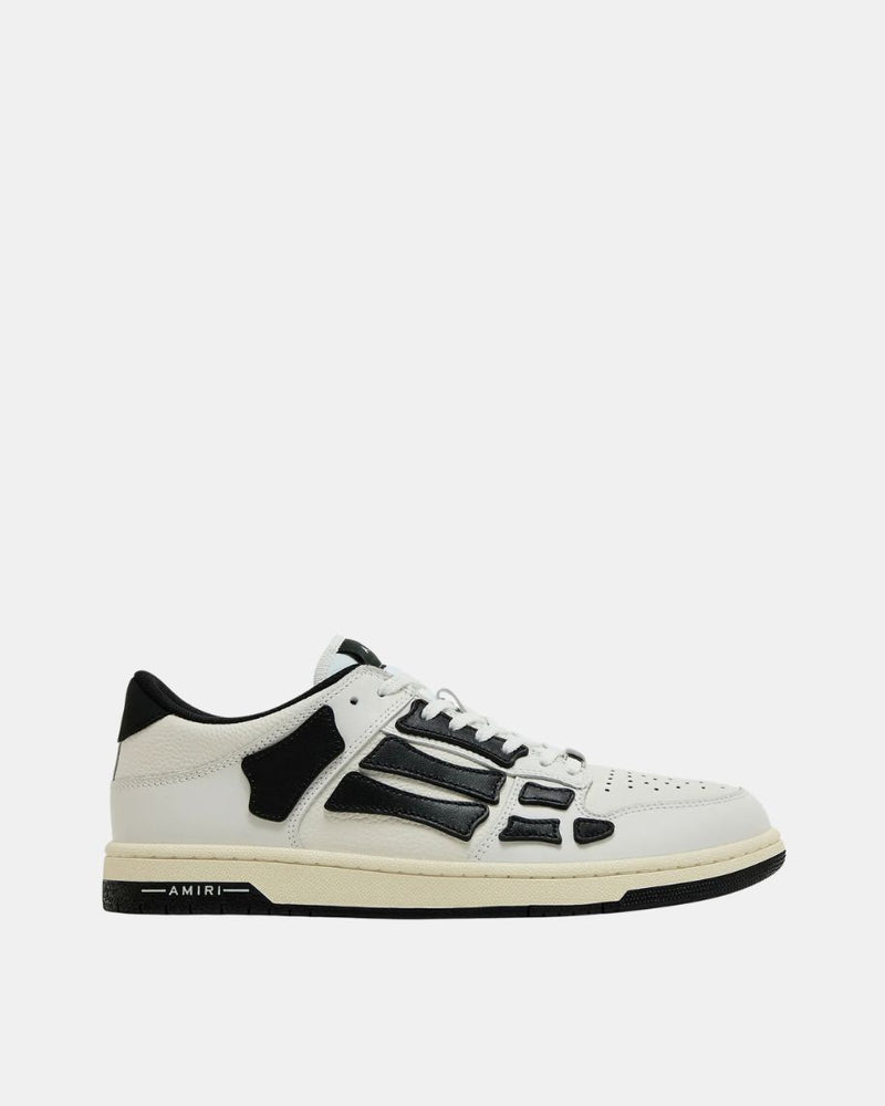 Women Skel Top Low White Black