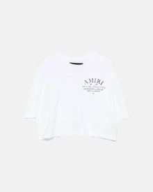 Arts District Cropped Tee White