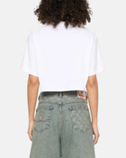 Arts District Cropped Tee White