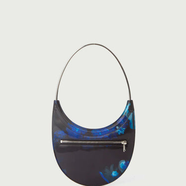 Coperni Holographic Ring Swipe Bag Blue/Black