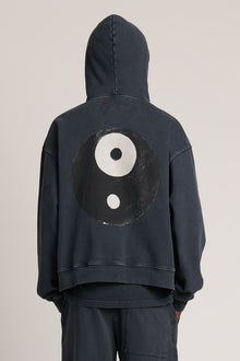 Equil Boxy Hoodie Vintage Black