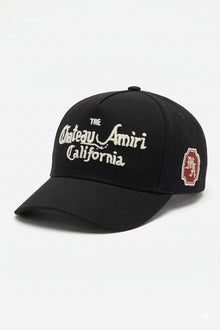 Chateau Amiri Cotton Hat Black