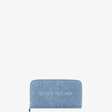 Givenchy Women GIVENCHY Wallet In Denim Medium Blue
