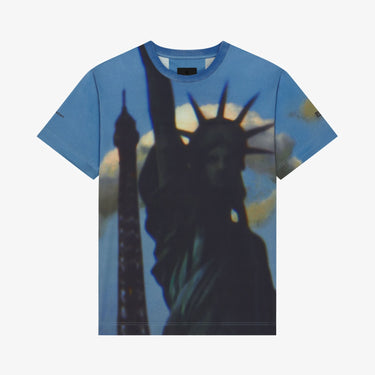 Givenchy Statue Of Liberty Oversized T-Shirt In Cotton Multicolored