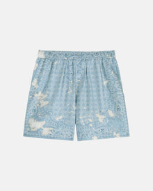 Bleach Bandana Short Ashley Blue