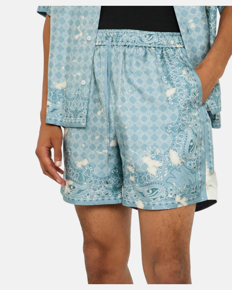 Bleach Bandana Short Ashley Blue