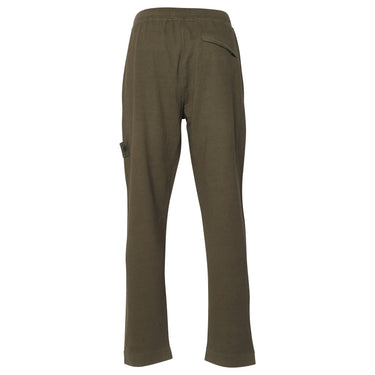 Stone Island Ghost Cargo Jogging Pants In Cotton Fleece Military Green
