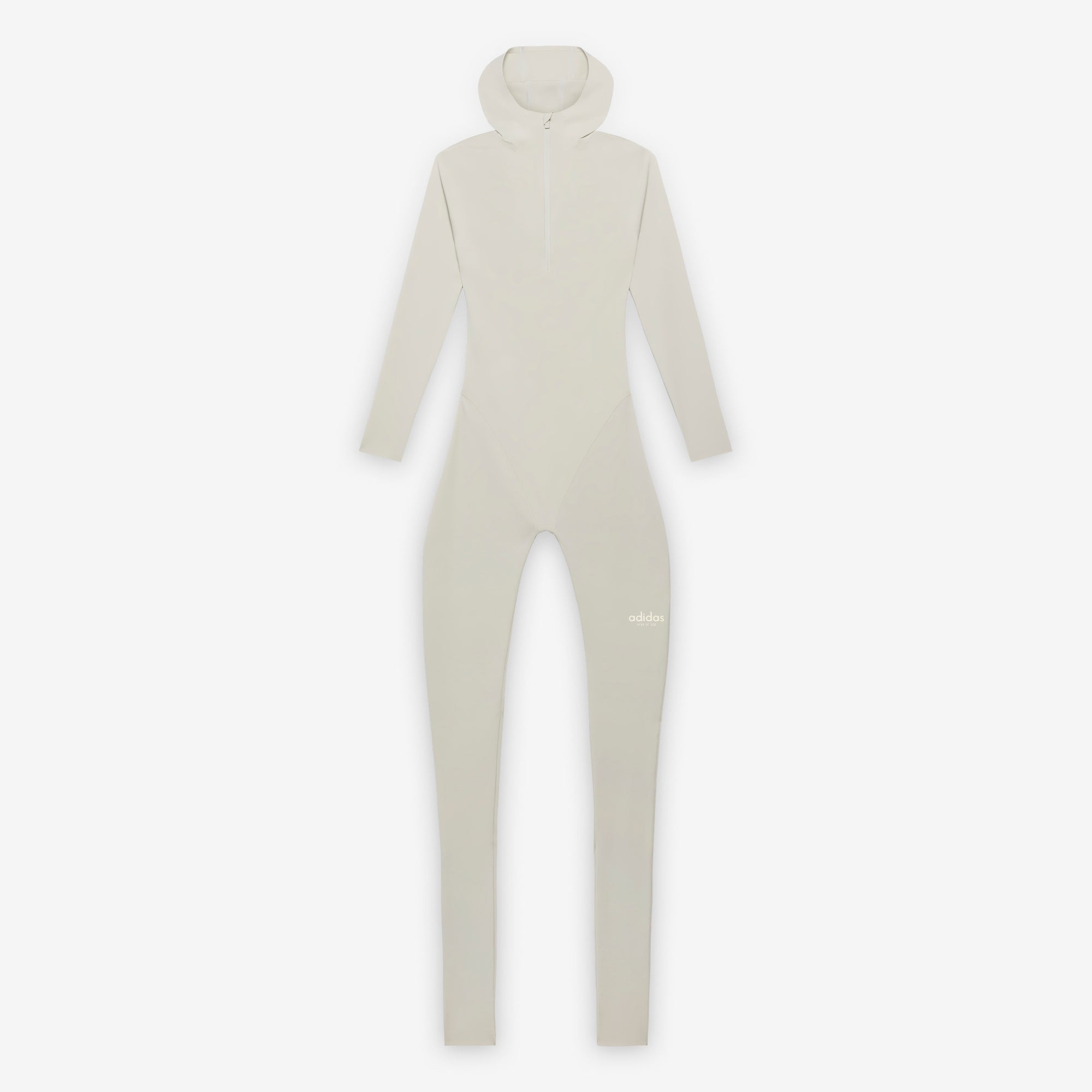 Women Fear of God Athletics Hooded Bodysuit Sesame