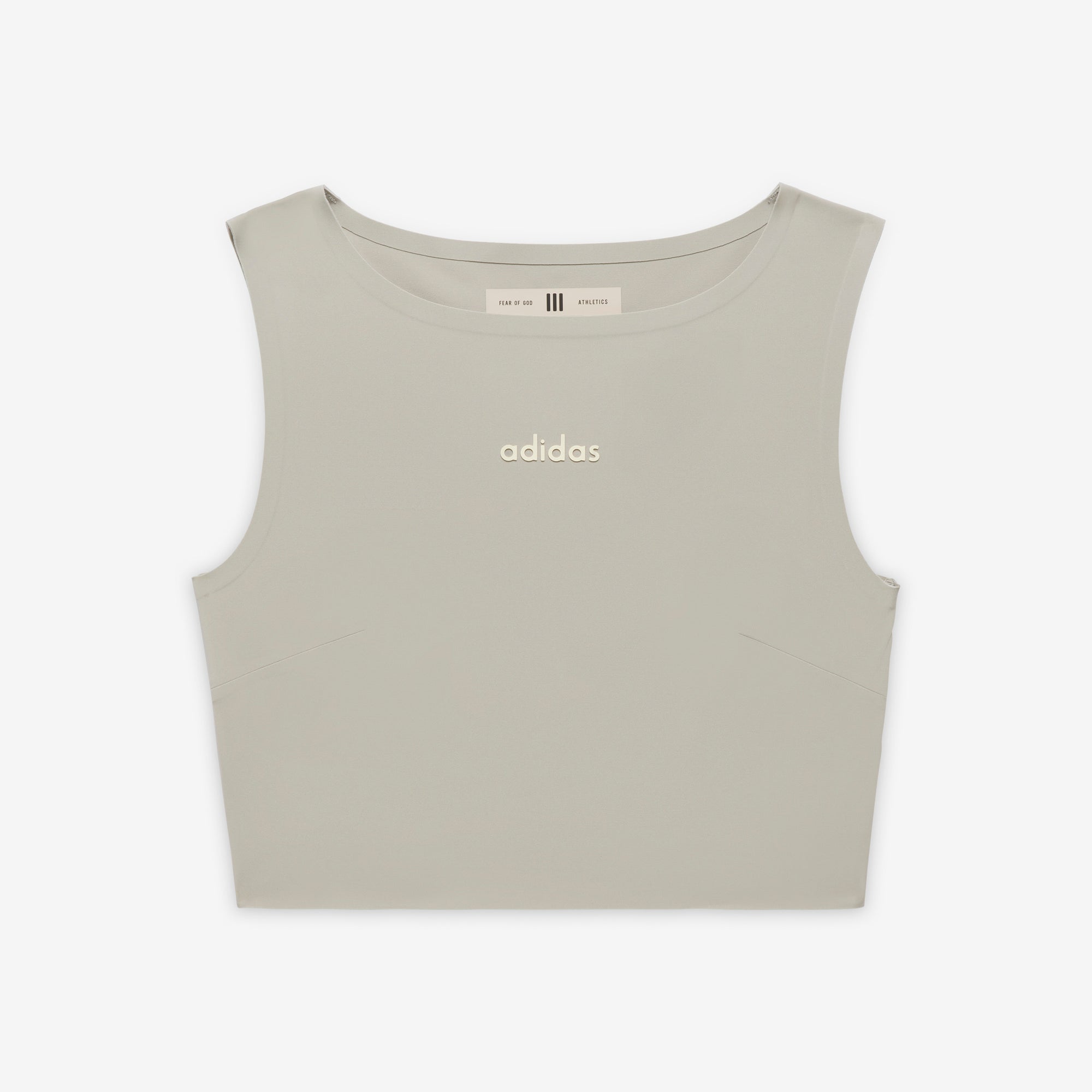 Women Fear of God Athletics Cropped Tank Top Sesame