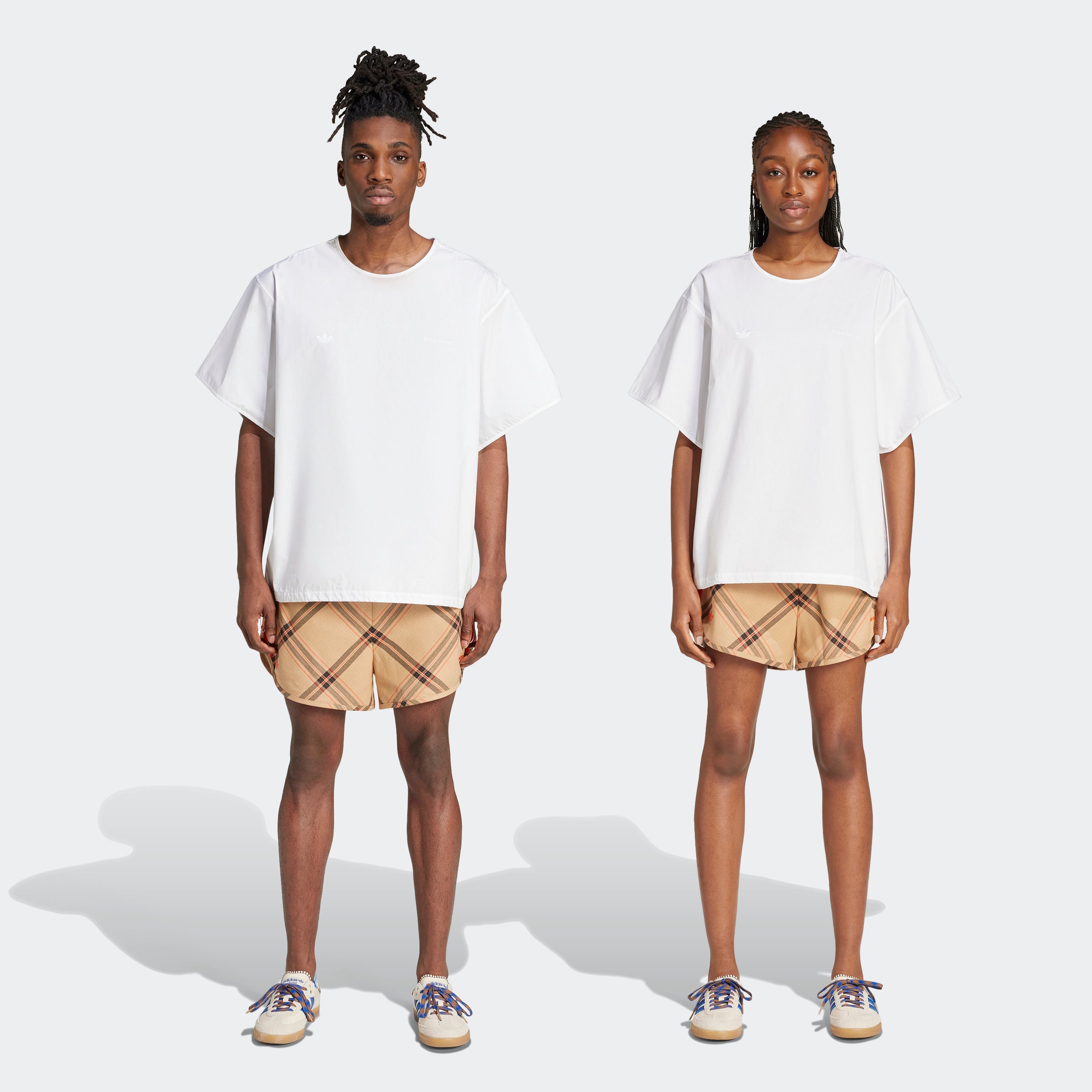 Wales Bonner Shorts Check Jacq – Jet Mexico