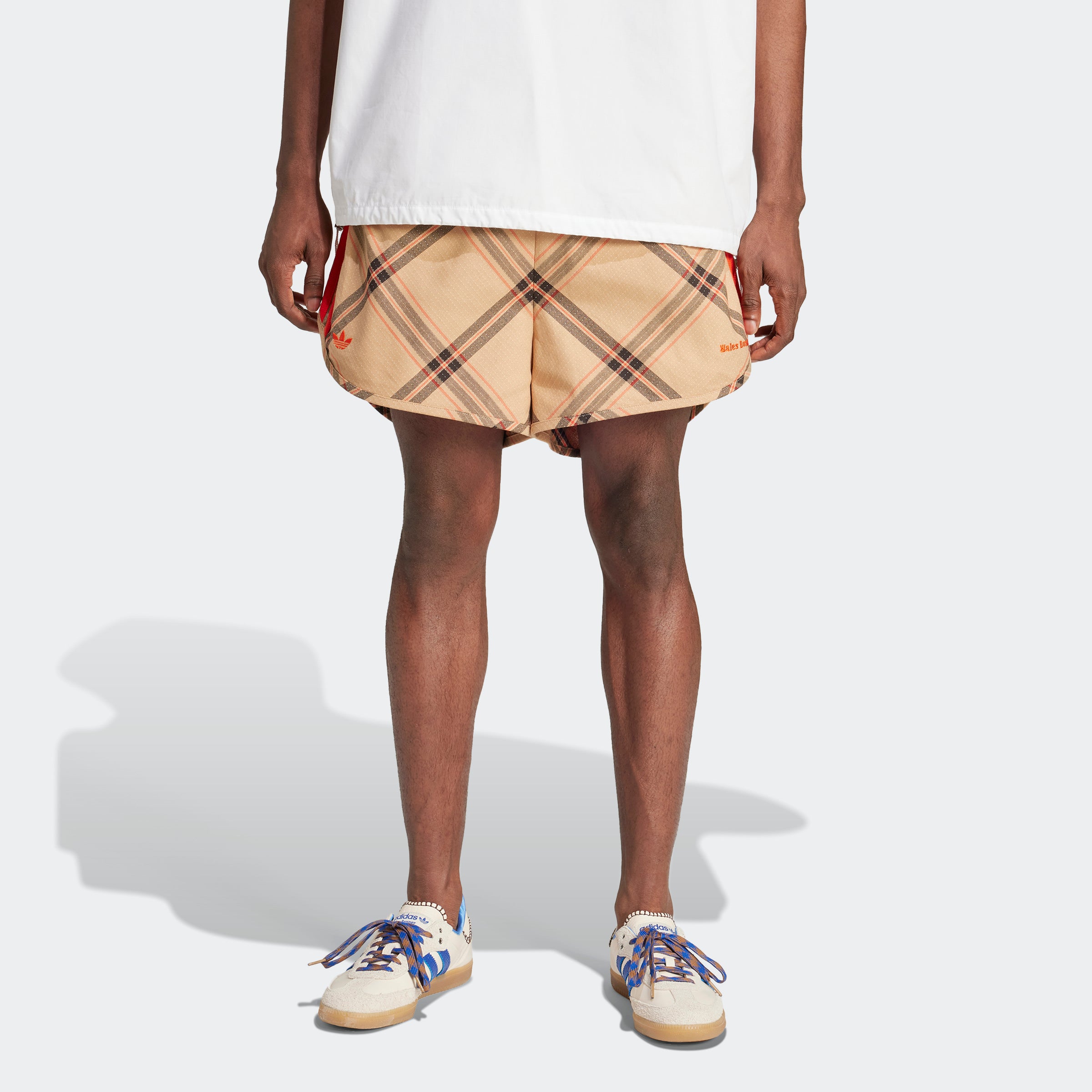 Wales Bonner Shorts Check Jacq – Jet Mexico