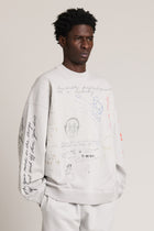 Meditations Oversized Crew Cement Corrosion