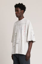 Meditations Oversized Tee Cement Corrosion