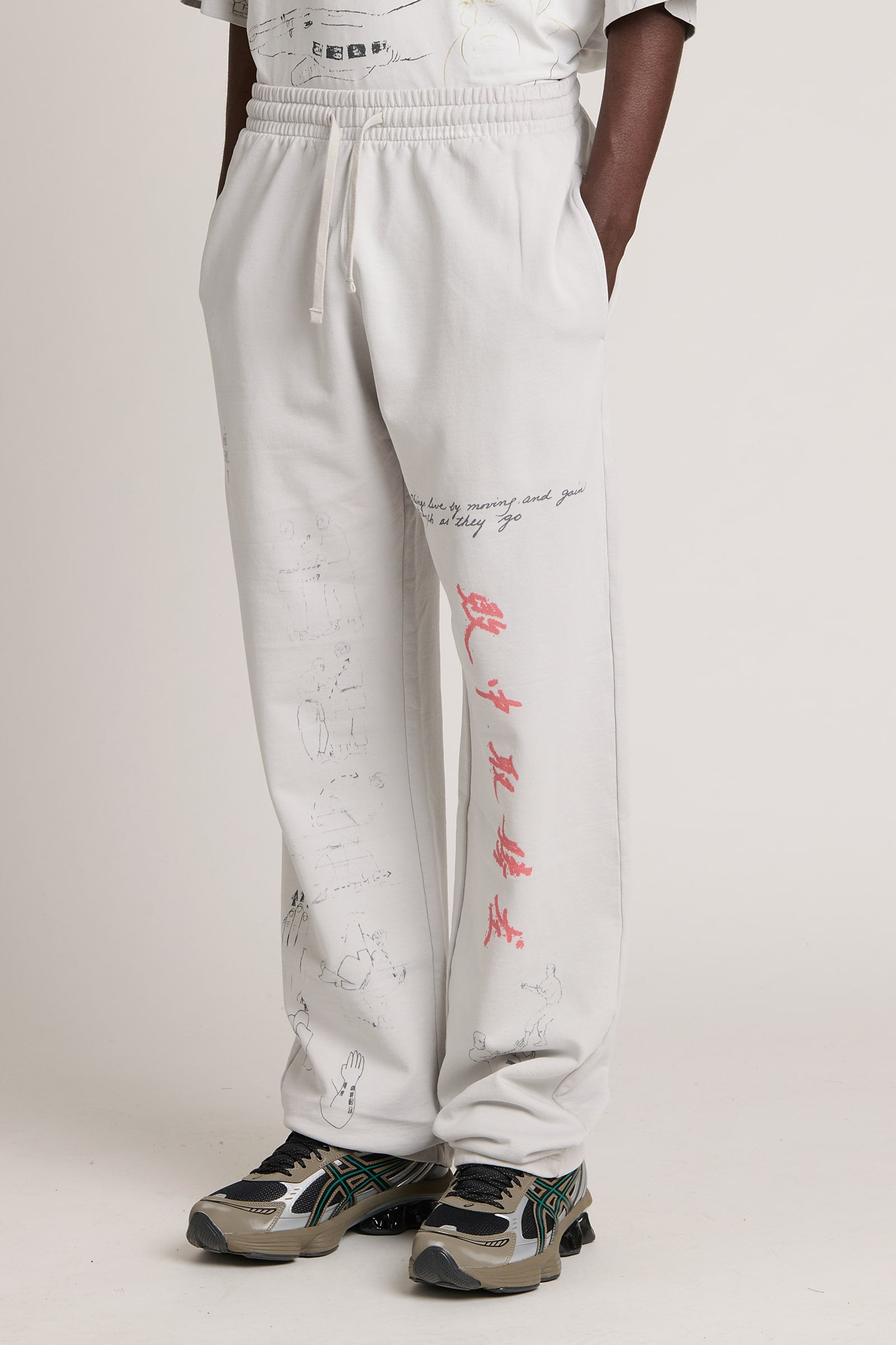 Meditations Hem Pant Cement Corrosion