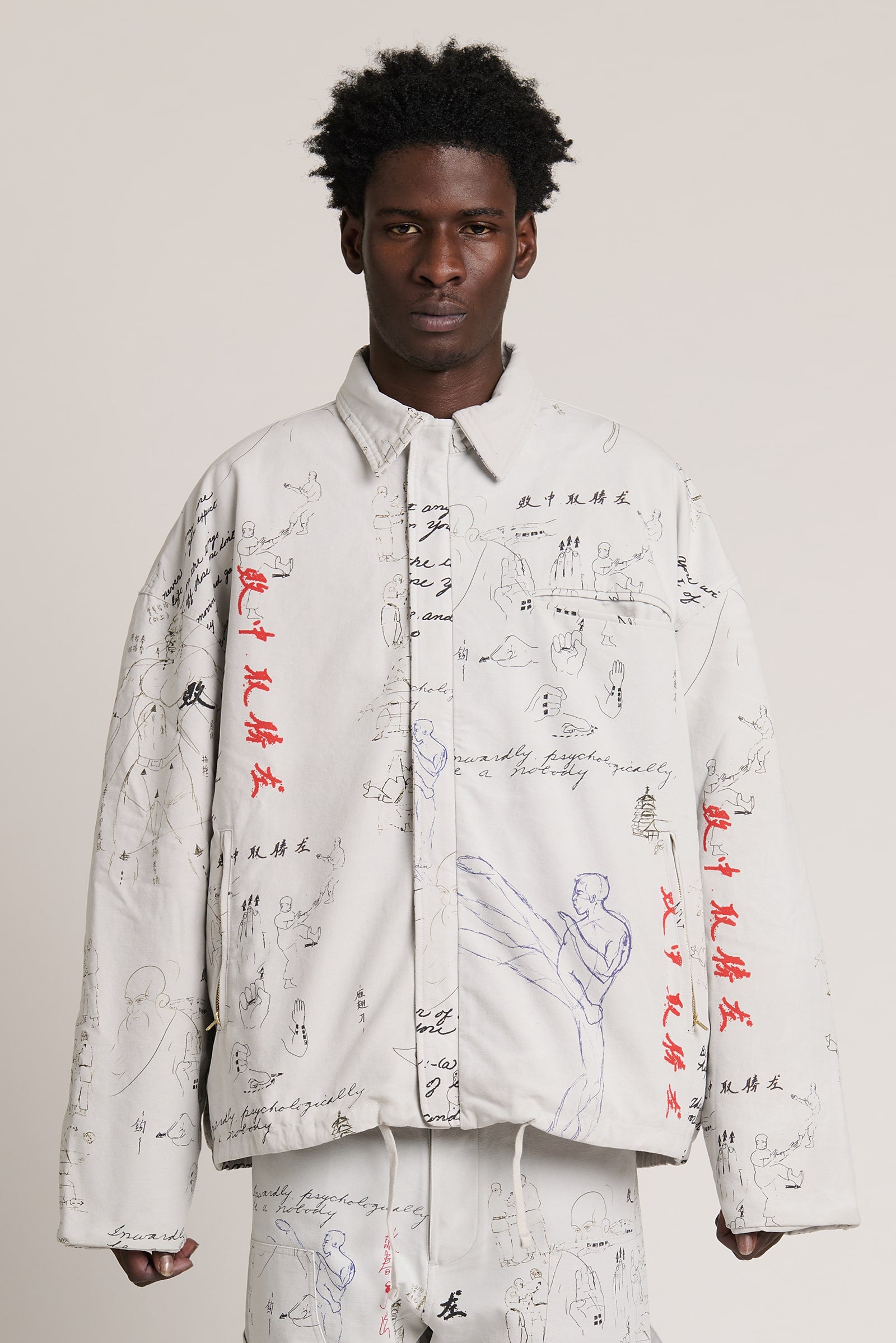 Meditations Work Jacket Cement Corrosion