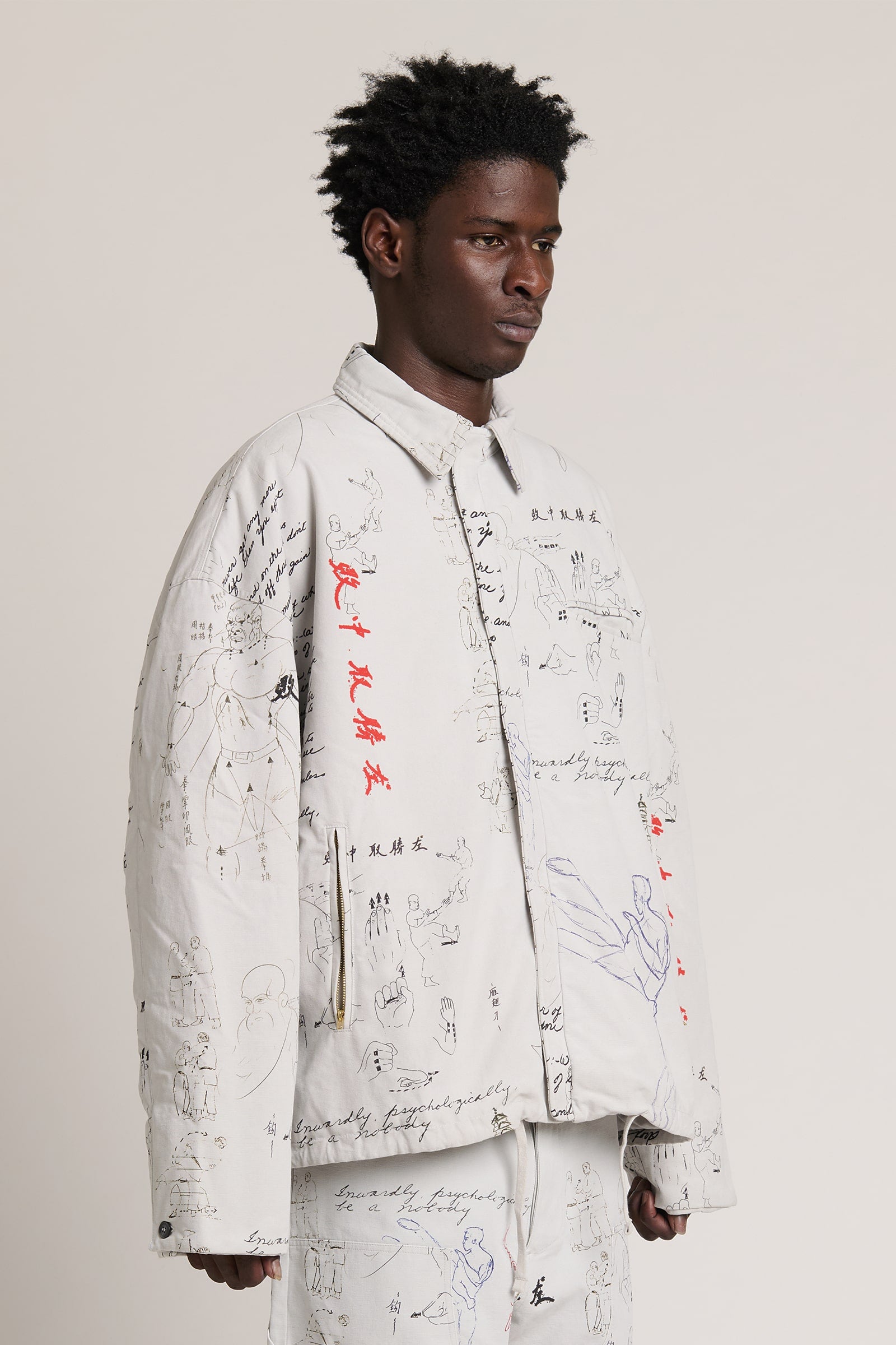 Meditations Work Jacket Cement Corrosion