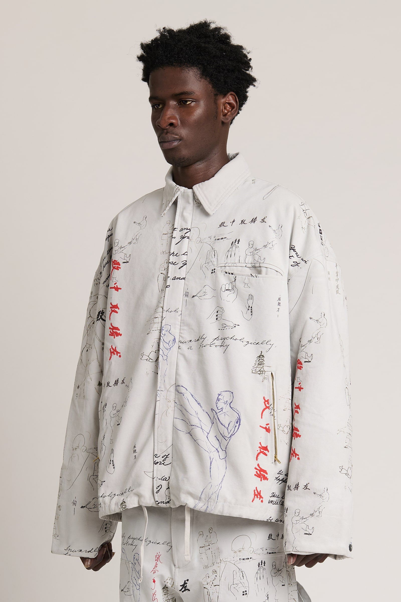 Meditations Work Jacket Cement Corrosion