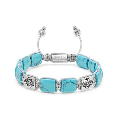Nialaya The Dorje Flatbead Collection Turquoise and Silver