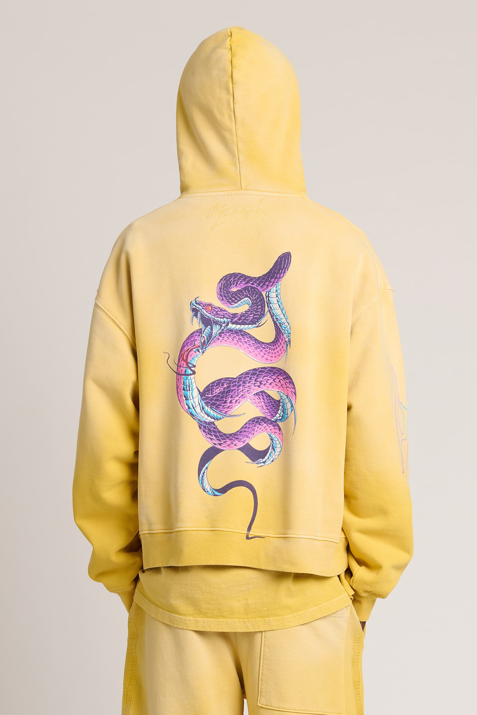 Pit Viper Boxy Hoodie Deep Gold