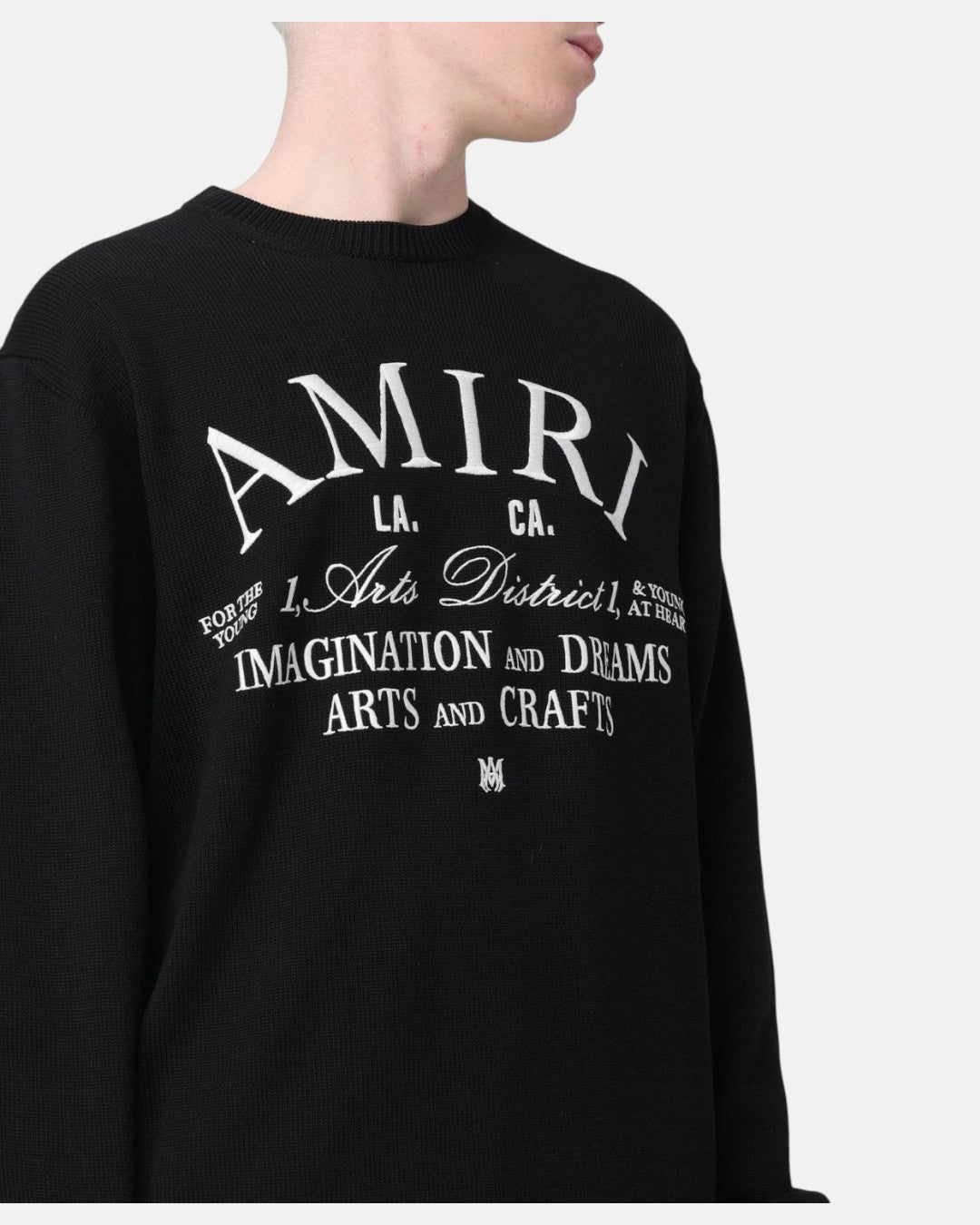 Amiri Arts District Crew-Black PX