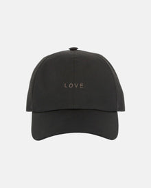 Embroidered Woven Cap Black/Dust