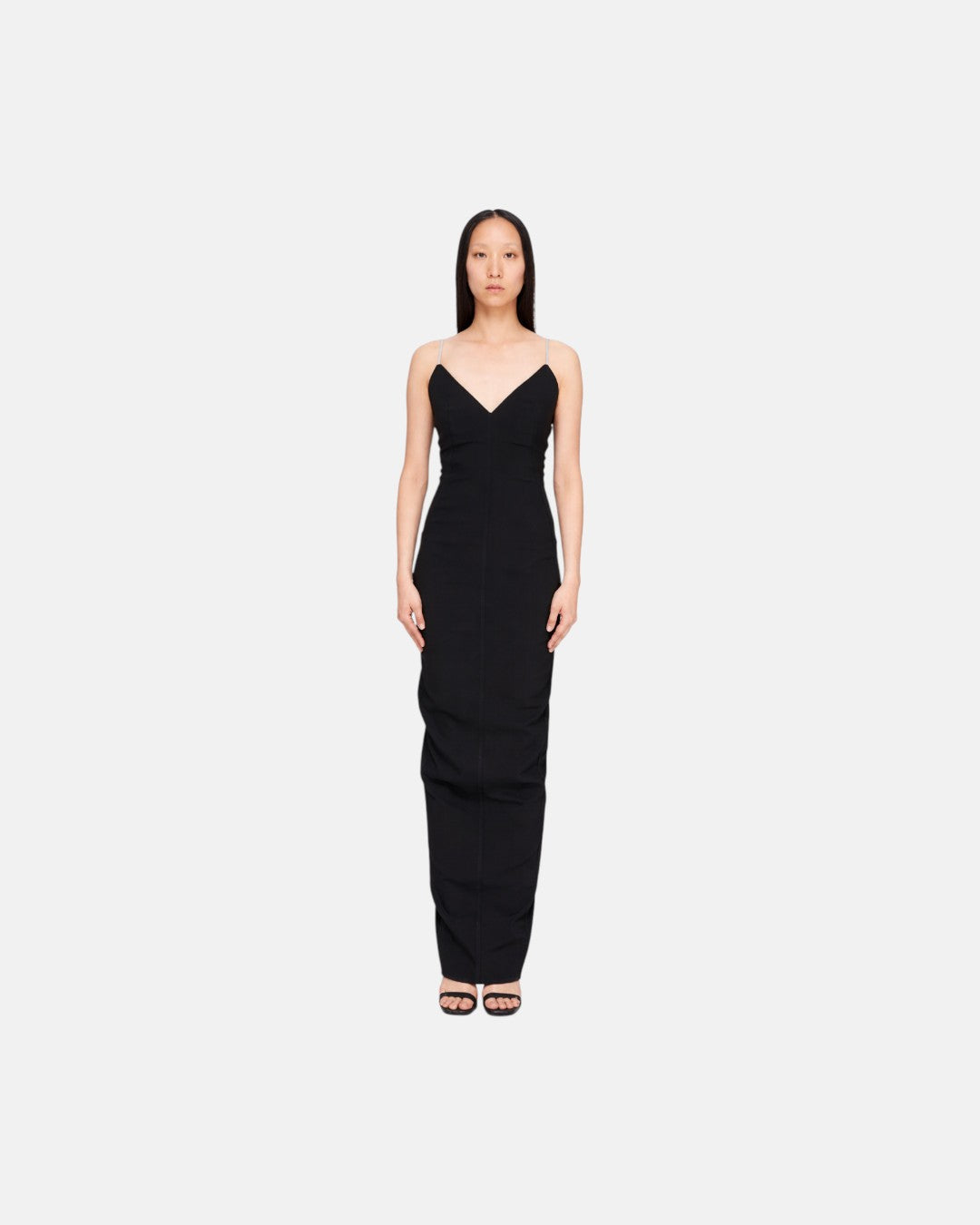 Maillot Gown Stretch Cady Black