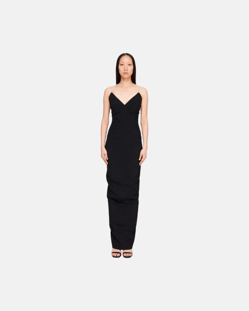 Maillot Gown Stretch Cady Black