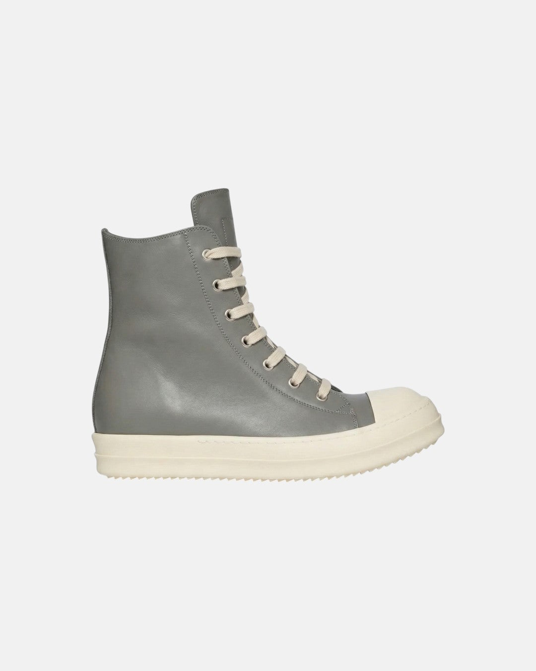 Women Leather High-Top Sneakers Euca/Milk/Milk
