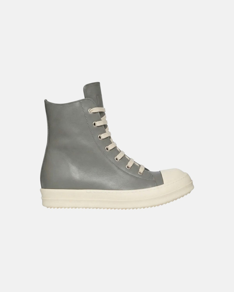 Women Leather High-Top Sneakers Euca/Milk/Milk
