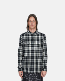 Outershirt Black Plaid