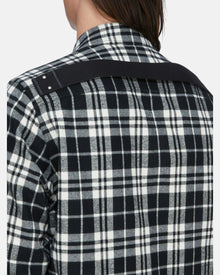 Outershirt Black Plaid