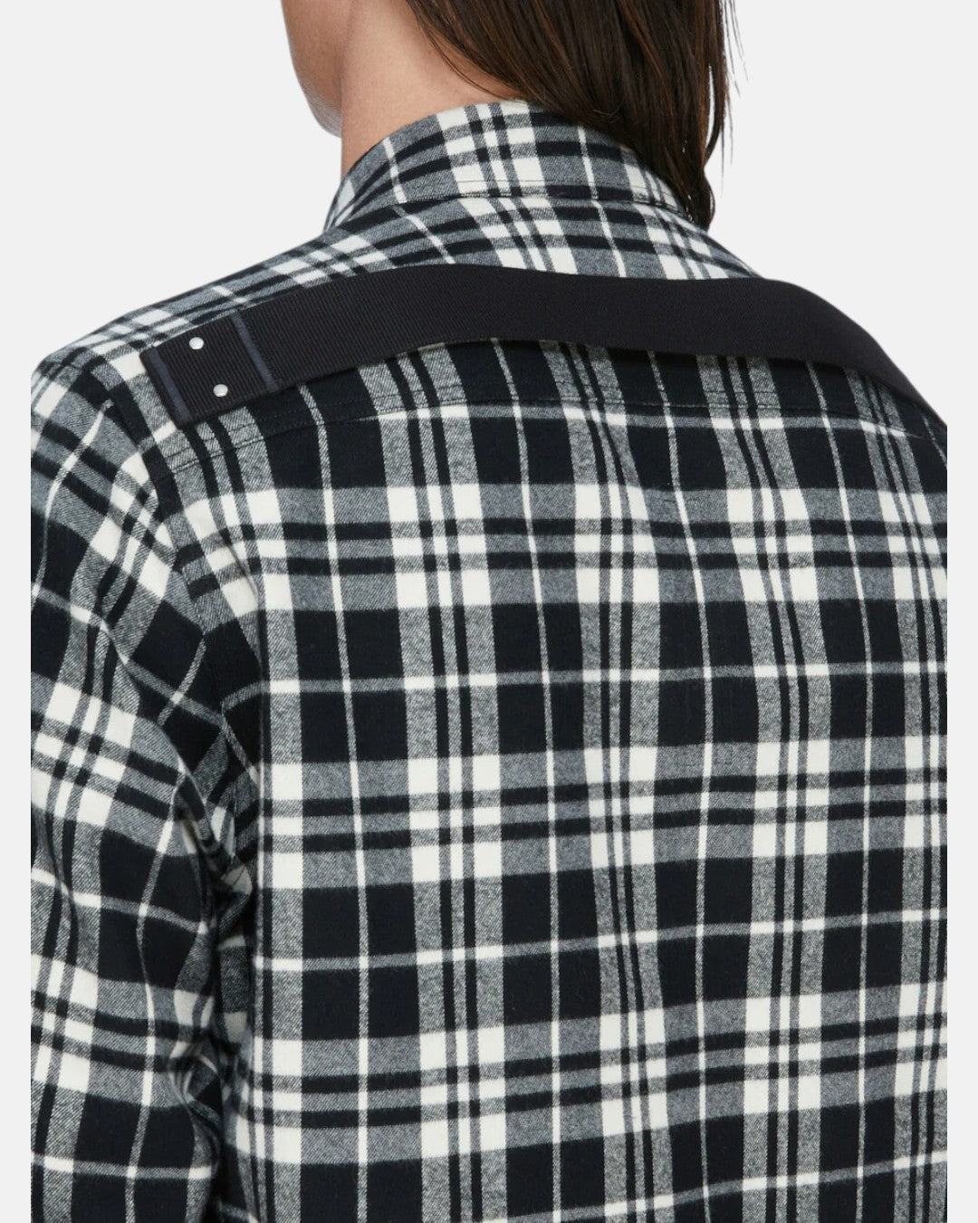 Outershirt Black Plaid