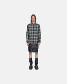 Outershirt Black Plaid
