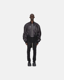 Drawstring Woven Pants Black