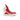 Rick Owens Geobasket Cardinal Red/Milk/Milk