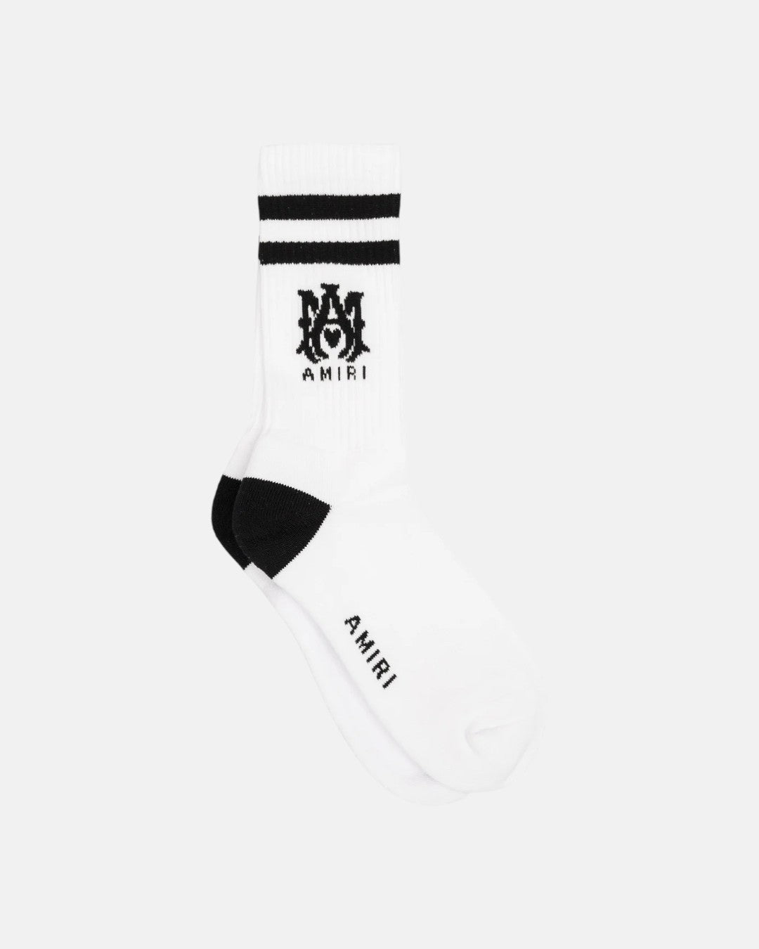 Ribbed Ma Athletic Socks Black