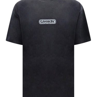 Givenchy Flames Logo T-Shirt Black