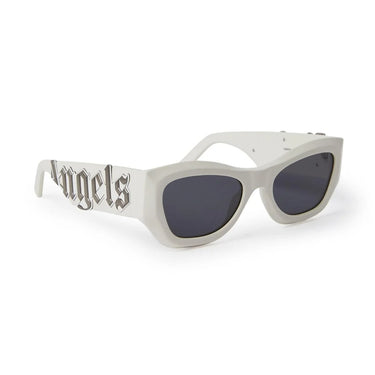 Palm Angels Canby Sunglasses White Dark Grey