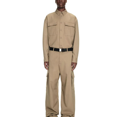 Off White Ow Emb Drill Cargo Pant Beige Beige