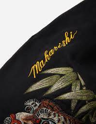 Maharishi Maha Tiger Hooded Sweat Black