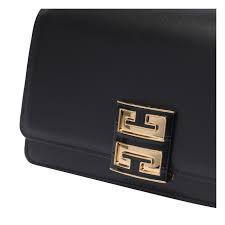 Givenchy Small 4G Bag In Leather With Chain Black