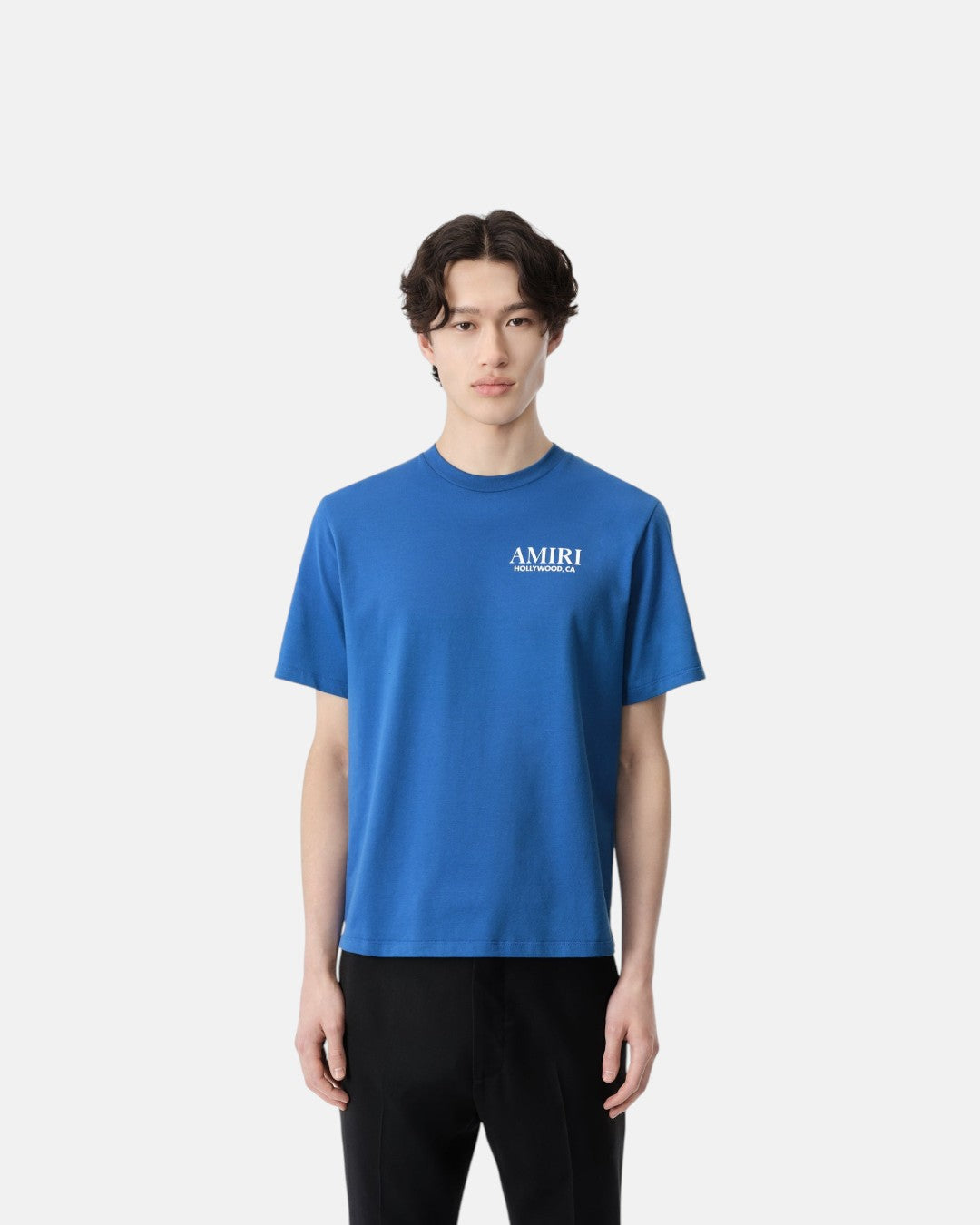 Bones Stacked Tee Blue