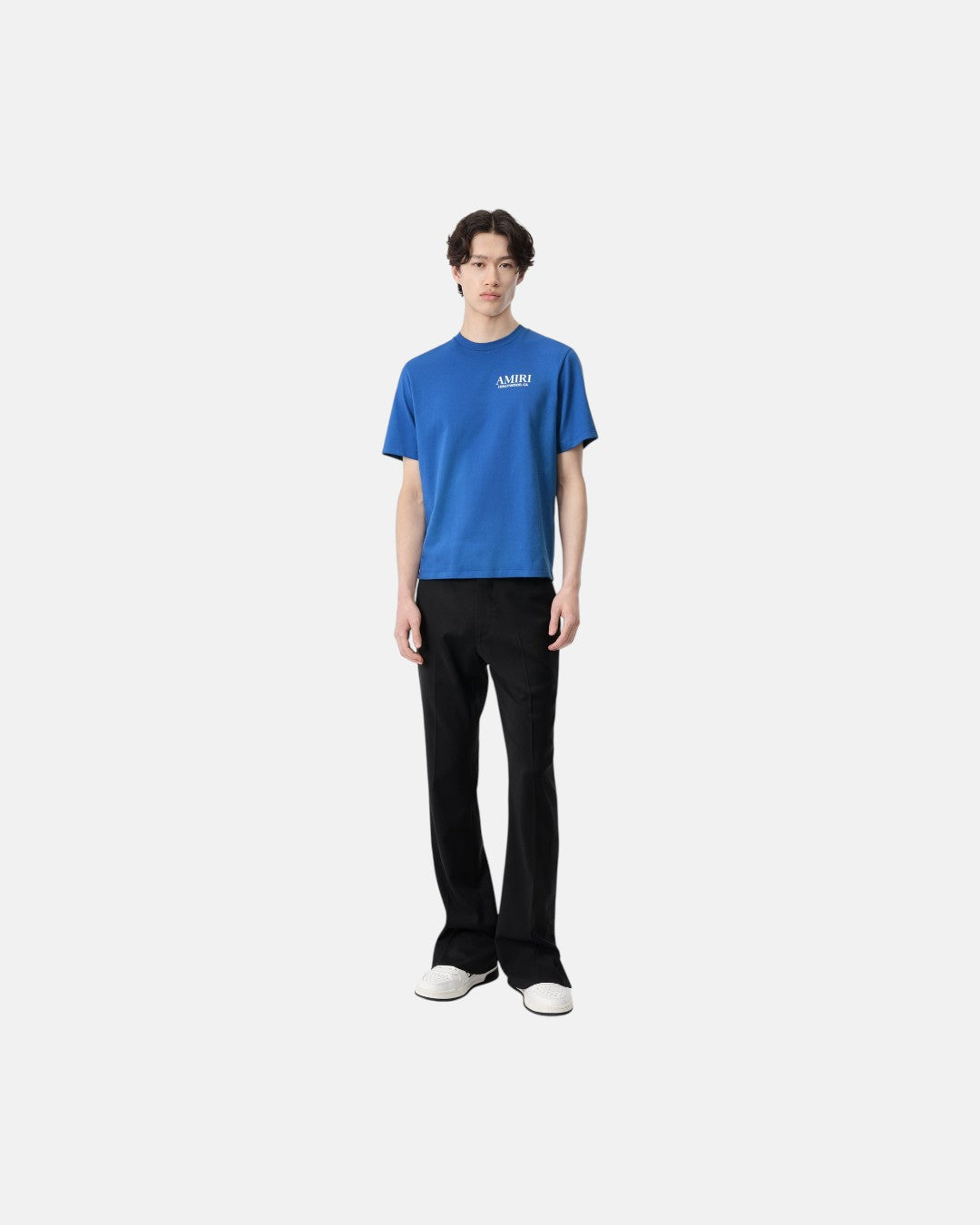 Bones Stacked Tee Blue